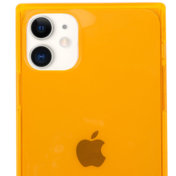 Square Box Skin Orange Iphone 11