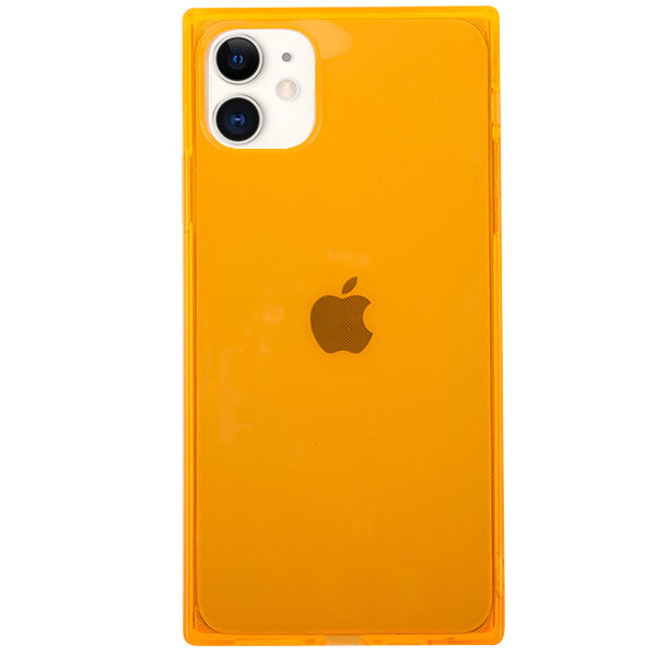 Square Box Skin Orange Iphone 11