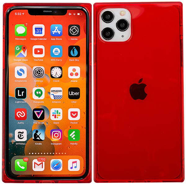 Square Box Red Skin IPhone 12/12 Pro
