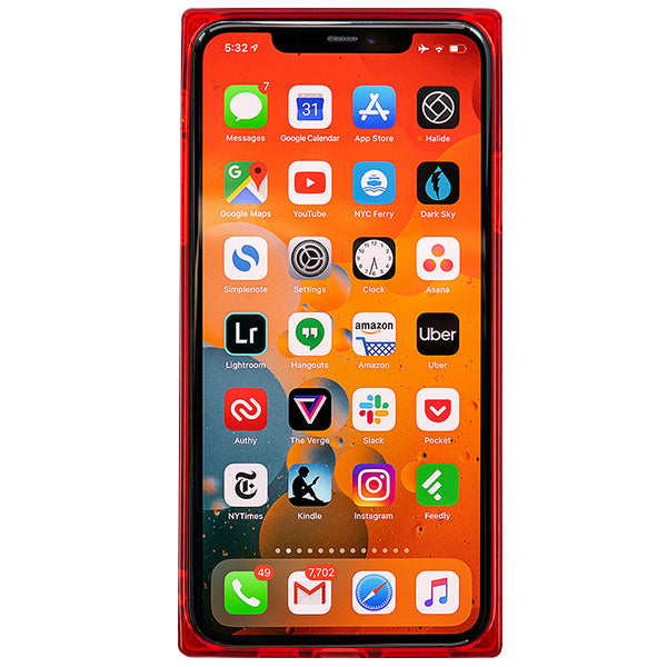 Square Box Red Skin Iphone 12 Mini