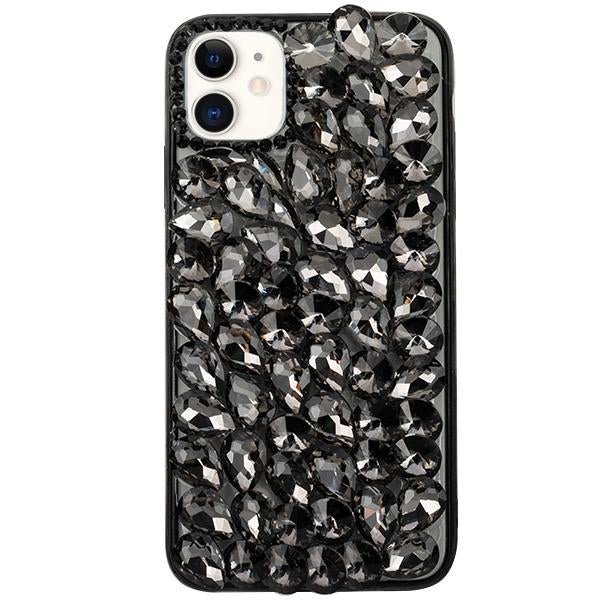Handmade Bling Black Case Iphone 12 Mini