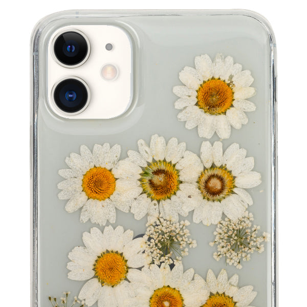 Real Flowers White Case Iphone 11