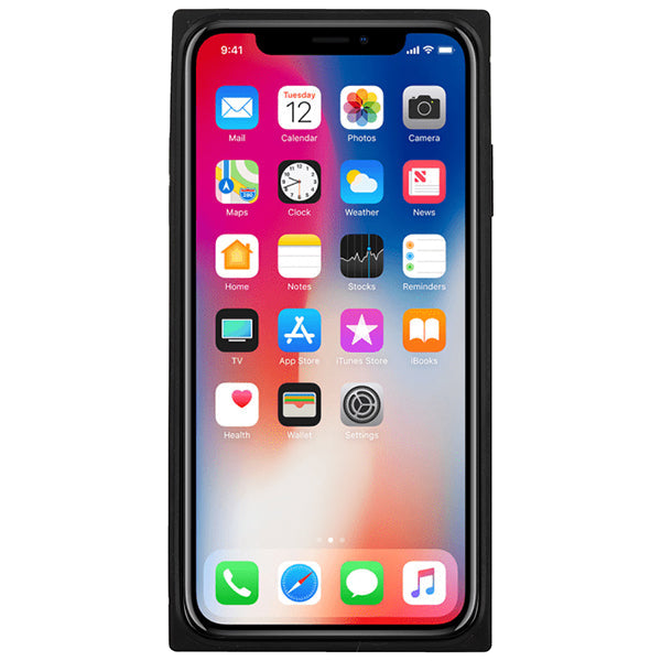 Square Marble Black Iphone XS Max