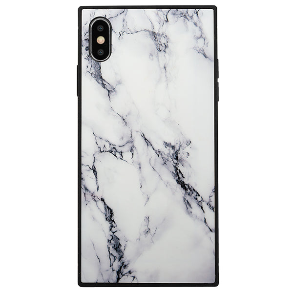 Square Marble White Iphone XS Max