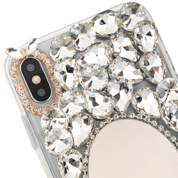 Handmade Bling Mirror Silver Case Iphone 10