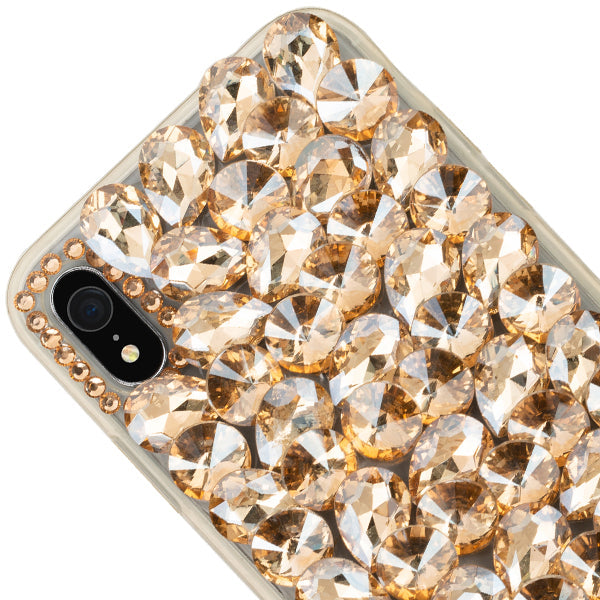 Handmade Bling Gold Case Iphone XR