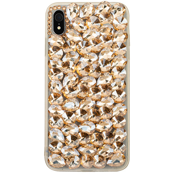 Handmade Bling Gold Case Iphone XR