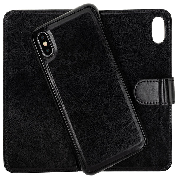 Detachable Wallet Black Iphone 10