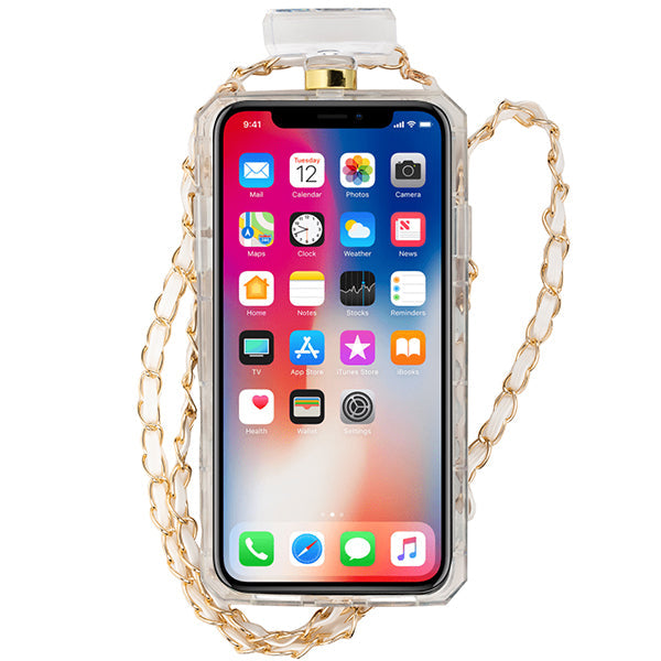Handmade Bling Pink Bottle Case Iphone XR