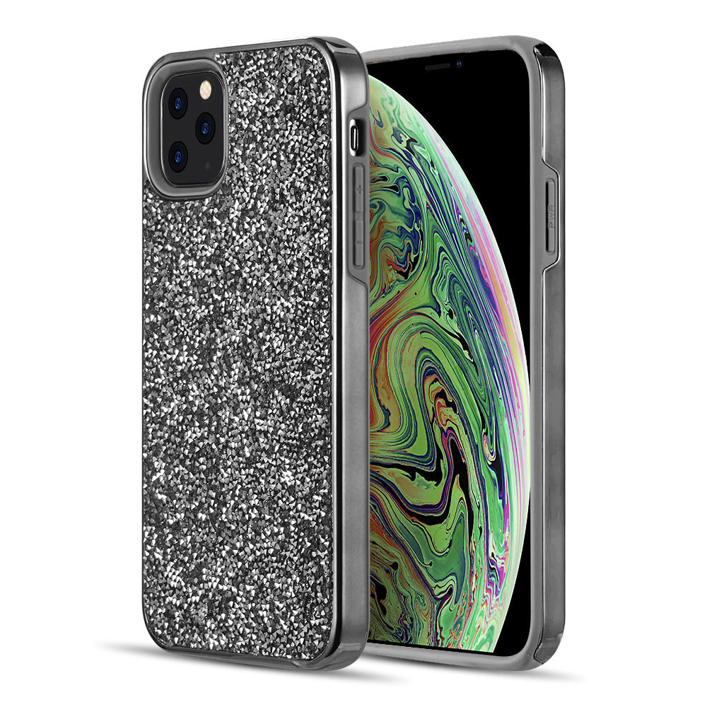 Hybrid Bling Grey IPhone 11 Pro Max - Bling Cases.com
