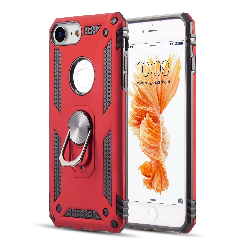 Hybrid Ring Red Case Iphone SE 2020 - Bling Cases.com