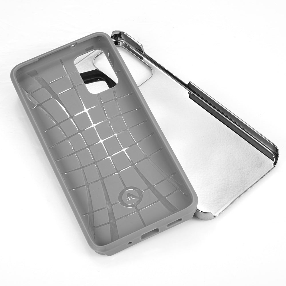 Hybrid Bling Case Grey Samsung S20 Plus - Bling Cases.com