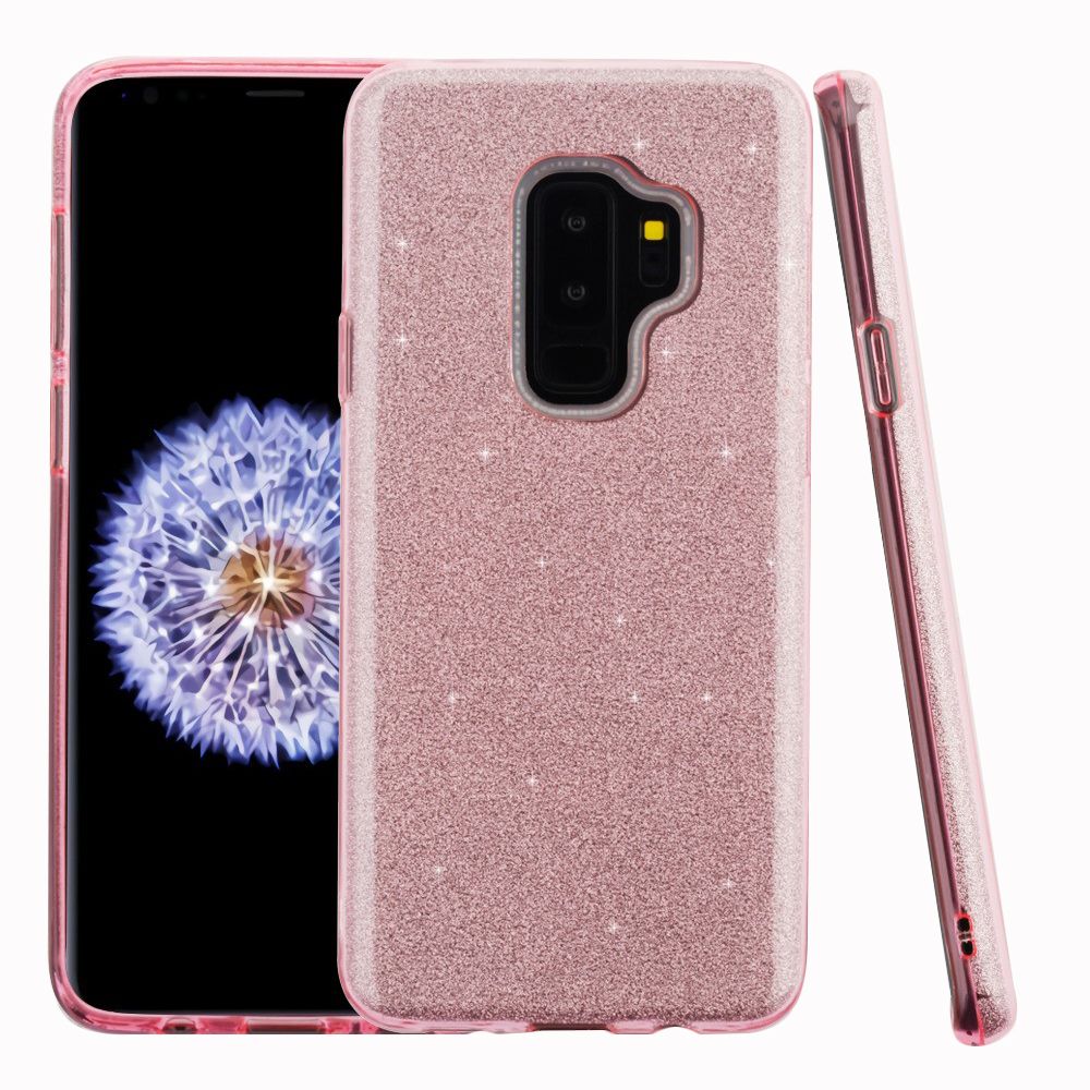 Glitter Pink Case Samsung S9 Plus - Bling Cases.com