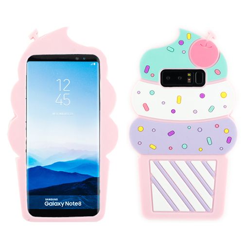 Cupcakes Silicone Note 8 - Bling Cases.com