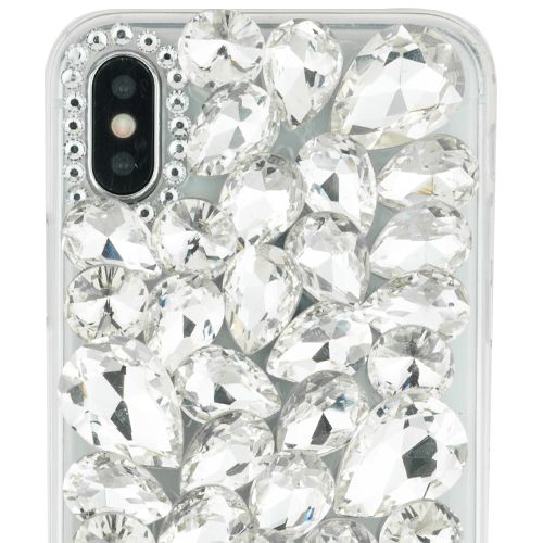 Handmade Silver Bling Case Iphone 10/X/XS - Bling Cases.com