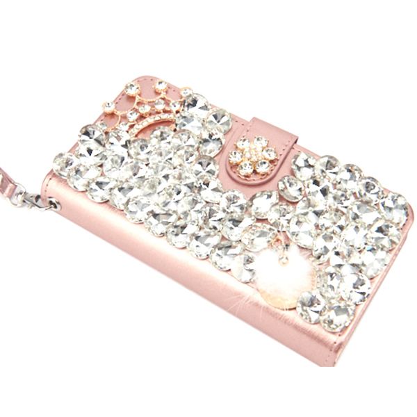 Handmade Detachable Bling Fox Rose Gold Wallet Iphone 11 Pro Max