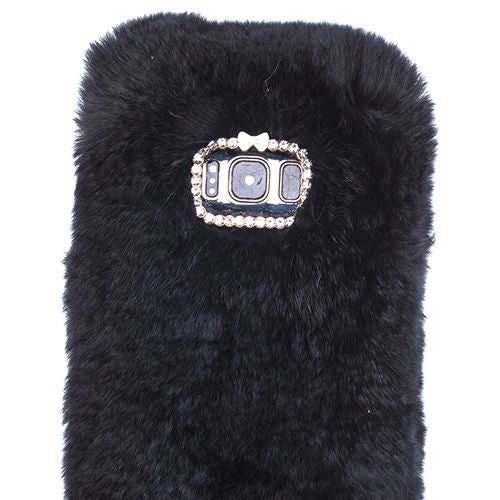 Fur Black Case Samsung S8 Plus - Bling Cases.com