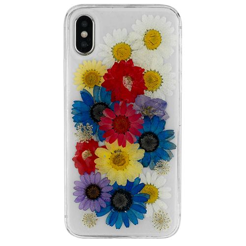 Real Flowers Rainbow Iphone XS MAX - Bling Cases.com