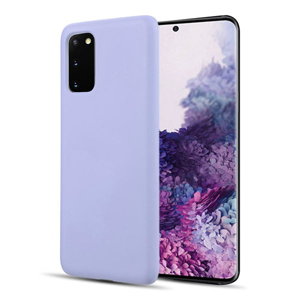 Silicone Skin Light Purple Samsung S20