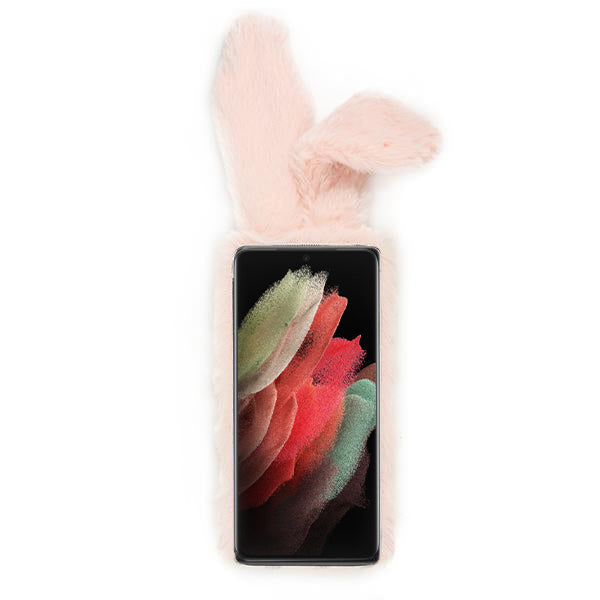 Bunny Case Light Pink Samsung S21 Ultra