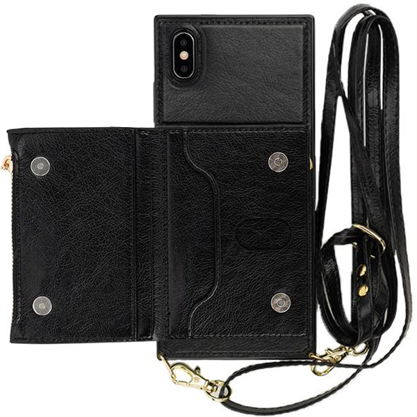 Crossbody Card Holder Case Iphone XS Max