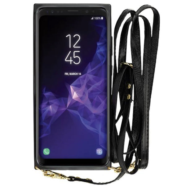 Crossbody Pouch Black Case Samsung S9