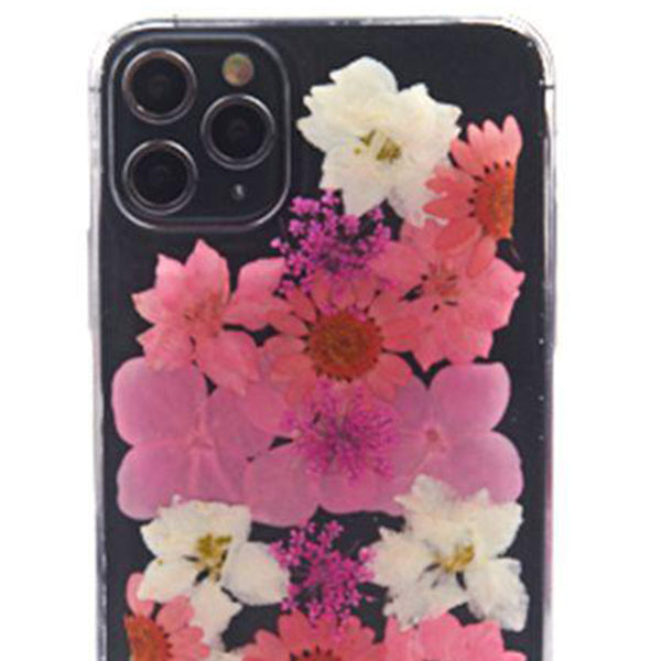 Real Flowers Pink Case Iphone 11 Pro Max