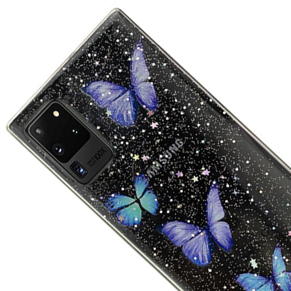 Butterflies Purple Case Samsung  S20 Ultra