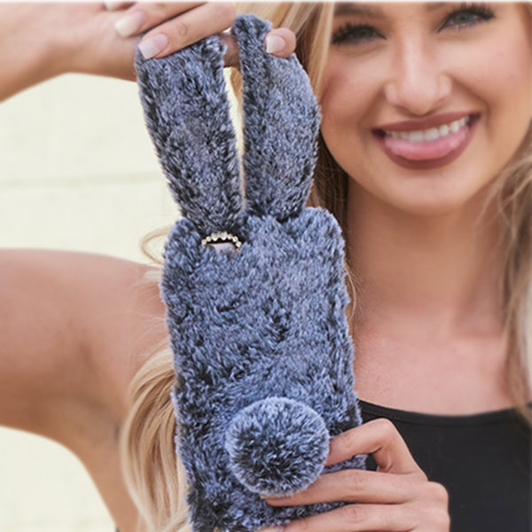 Bunny Case Grey  IPhone XR