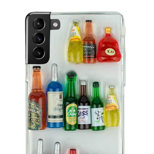 Beer Alcohol 3D Case Samsung S21 Plus