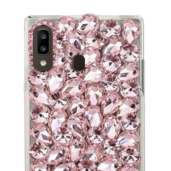 Handmade Bling Pink Case Samsung A20