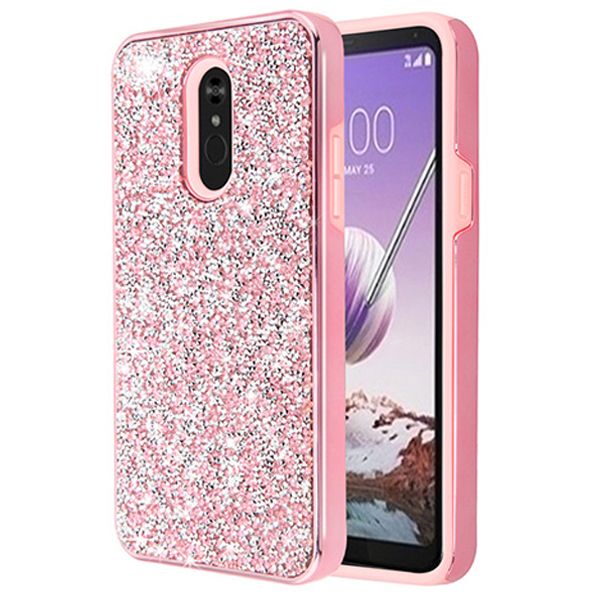 Hybrid Bling Pink Stylo 5 - Bling Cases.com