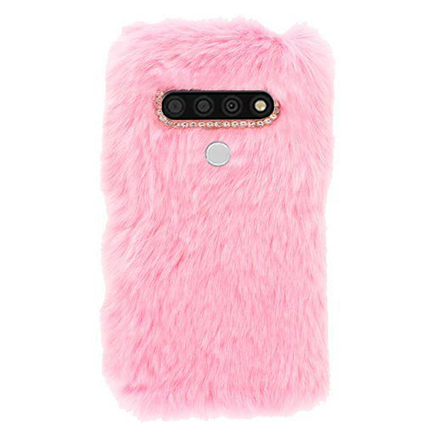 Fur Case Light Pink LG Stylo 6