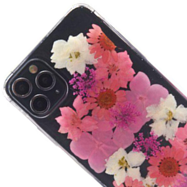 Real Flowers Pink Case IPhone 13 Pro