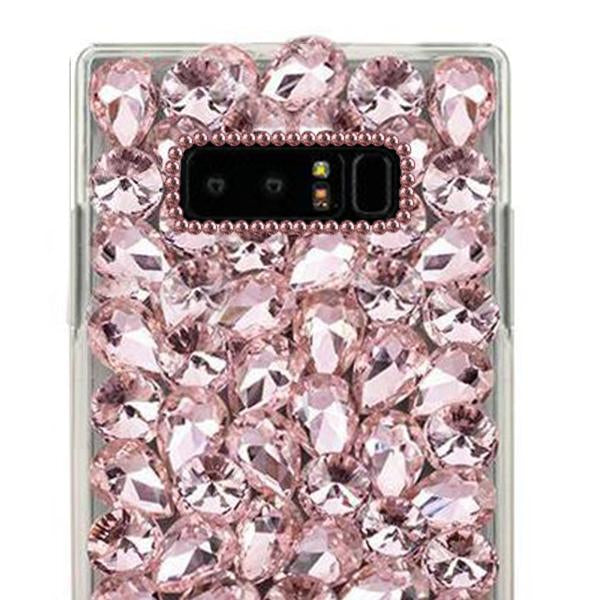 Handmade Bling Pink Case Samsung Note 8