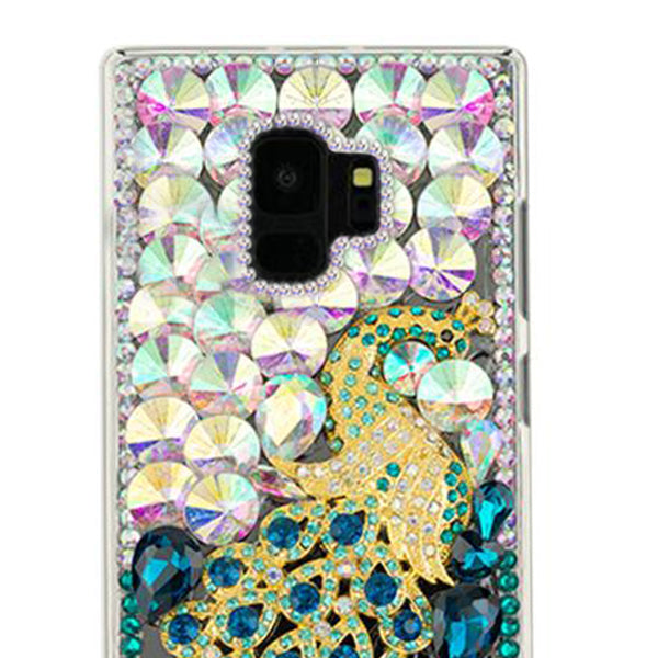 Handmade Peacock Bling Case Samsung S9 Plus