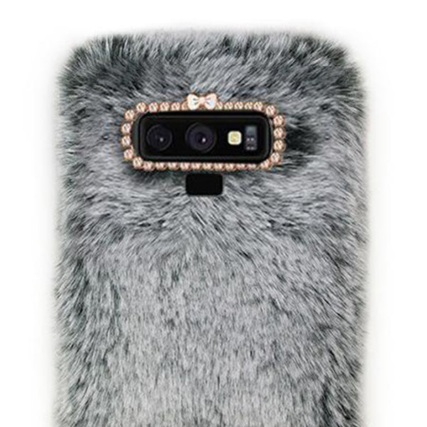 Fur Grey Case Samsung Note 9