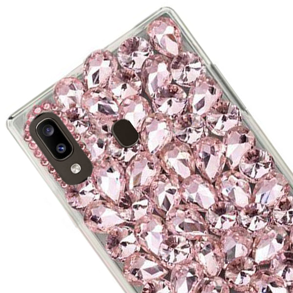 Handmade Bling Pink Case Samsung A20