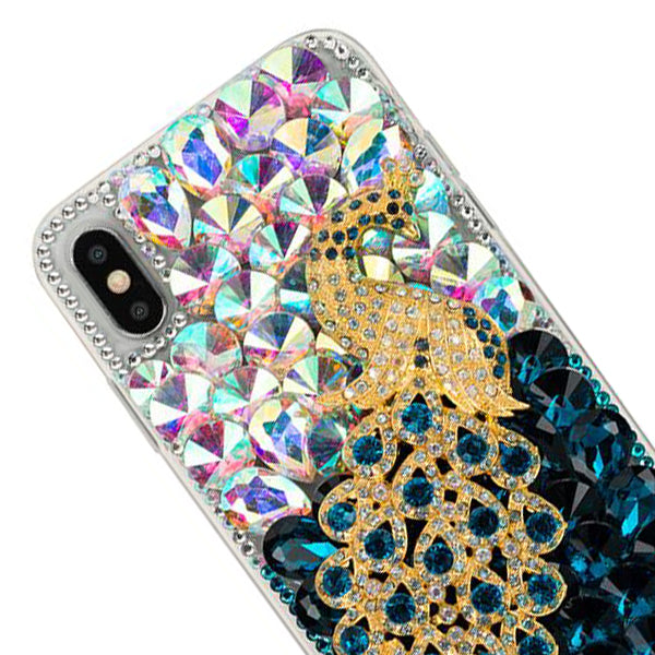 Handmade Peacock Bling Case Iphone XS Max