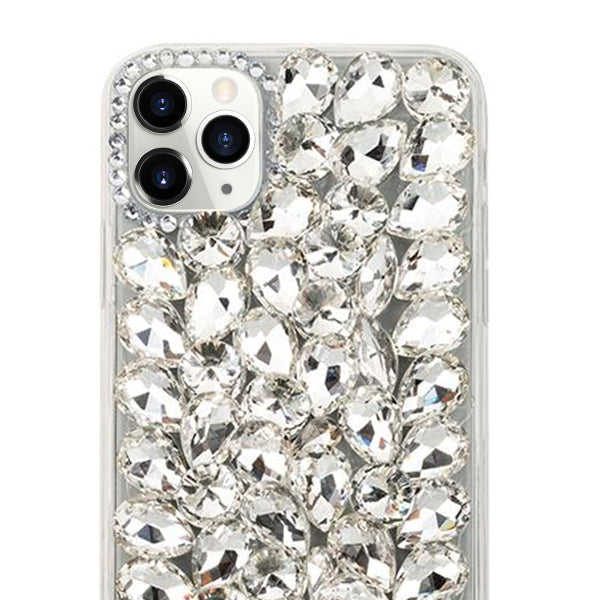 Handmade Bling Silver Case IPhone 13 Pro Max