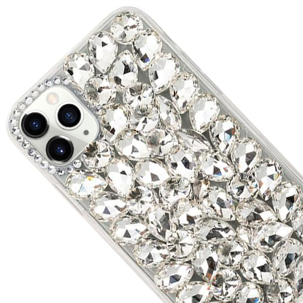 Handmade Bling Silver Case IPhone 13 Pro