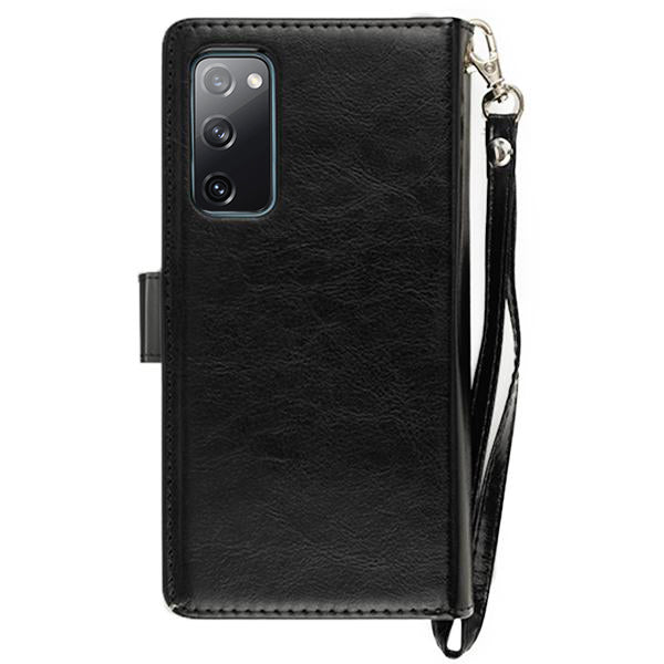 Detachable Black Wallet Samsung S20 FE