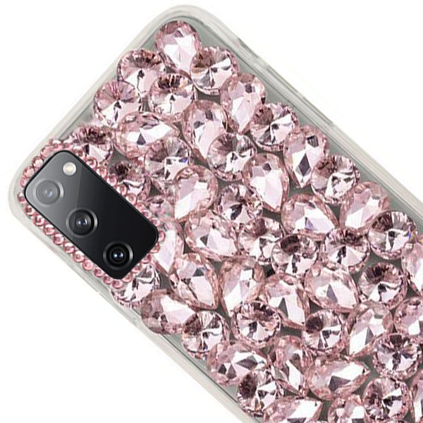 Handmade Bling Pink Case Samsung S20 FE