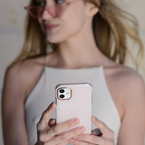 Pink Marble Hard Case iphone 11 Pro Max
