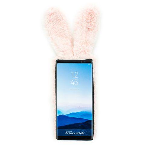 Bunny Fur Pink Note 8 - Bling Cases.com
