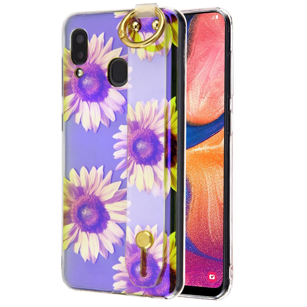 Sunflowers Handle Case Samsung A20/A50 - Bling Cases.com