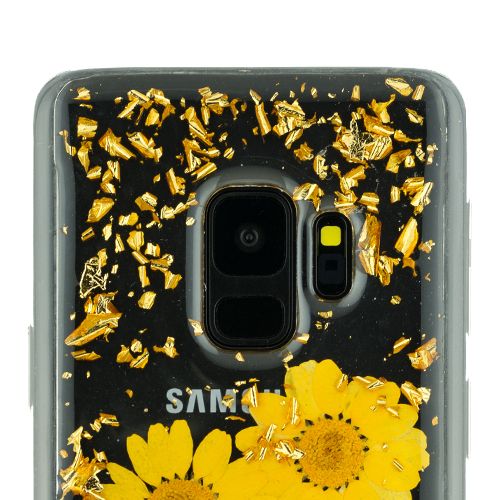 Real Flowers Yellow Samsung S9 - Bling Cases.com