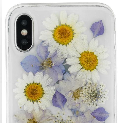 Real Flowers Purple Case Iphone 10/X/XS - Bling Cases.com