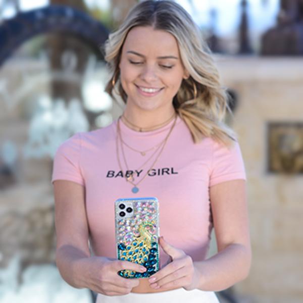 Handmade Peacock Bling Case Samsung S10 Plus