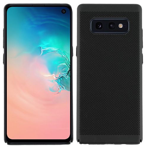 Super Slim Rubberized Black Case Samsung S10E - Bling Cases.com